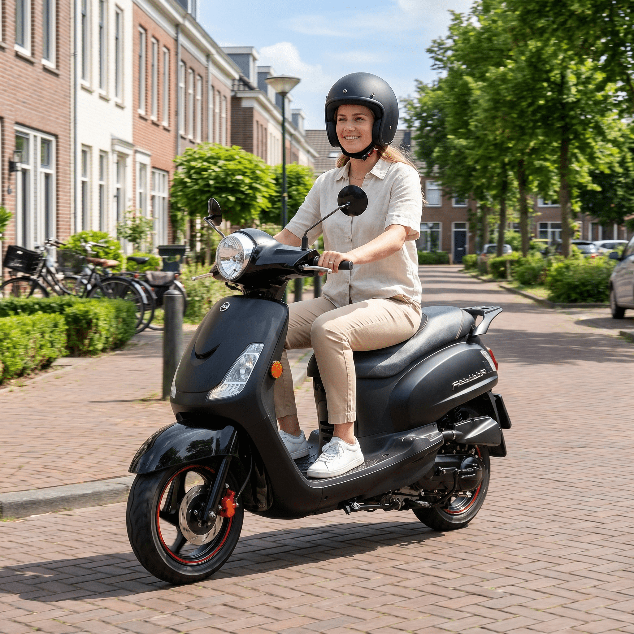 SYM Orbit 3 Mat Zwart - Voordeelscooters.nl