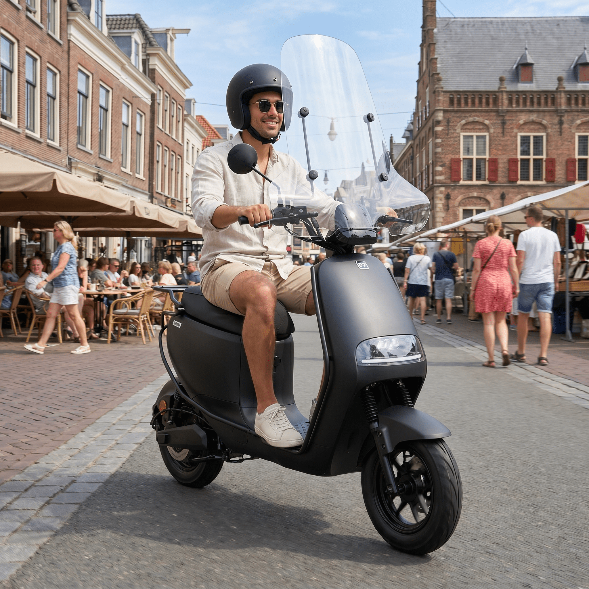 Senzo Balance 2.0 Special Matzwart - Voordeelscooters.nl
