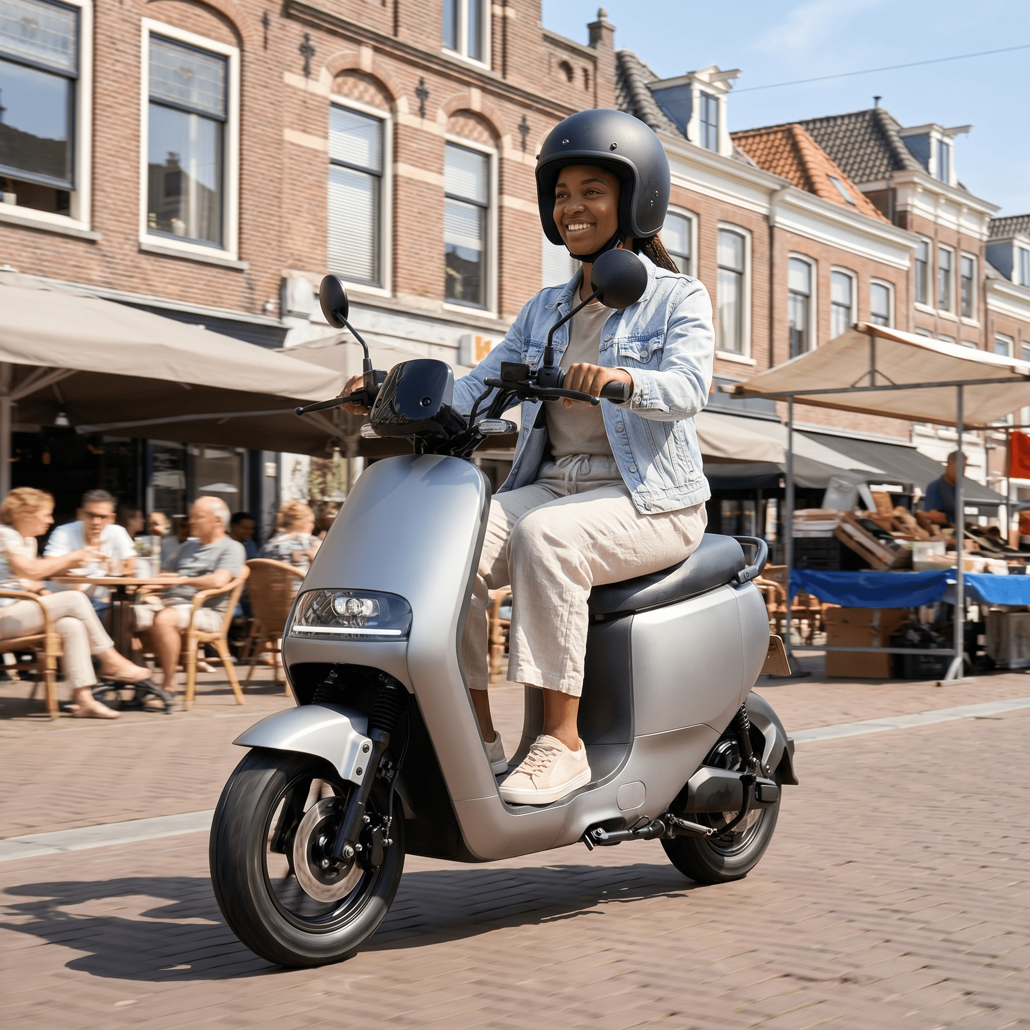 Senzo Balance 2.0 Mat Zilver - Voordeelscooters.nl