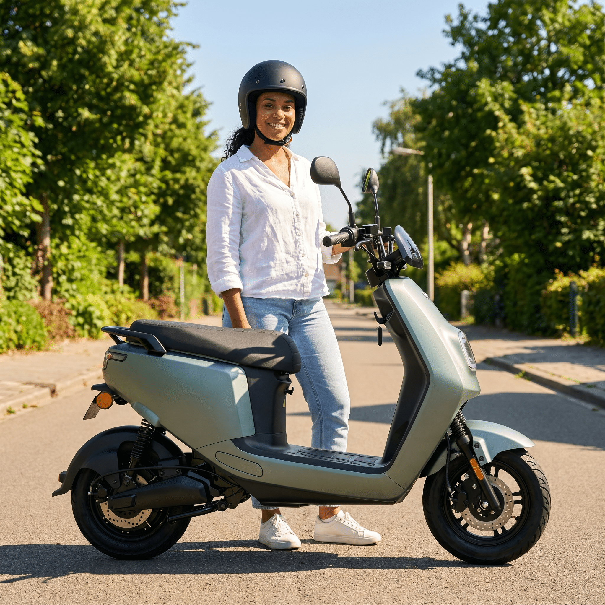 IVA E-GO S4 2.0 Matgroen - Voordeelscooters.nl