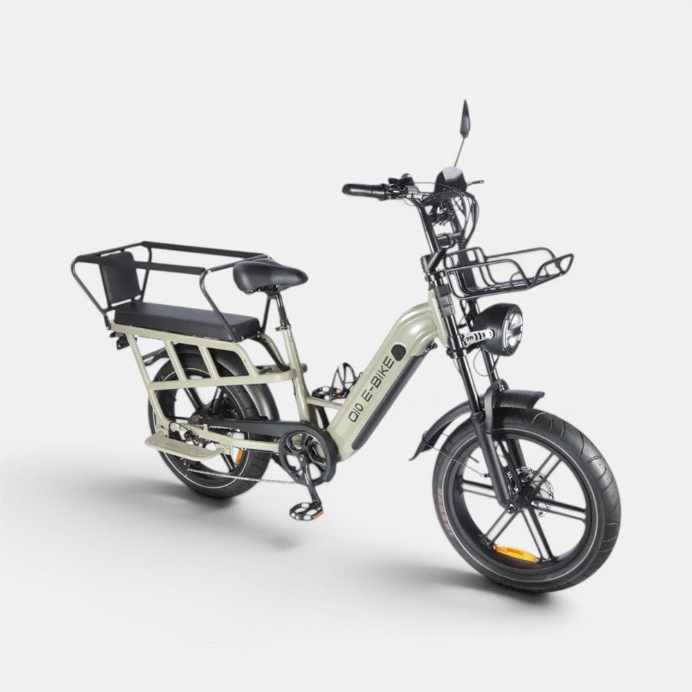 Ouxi Q10 Longtail - Zwart - Voordeelscooters.nl