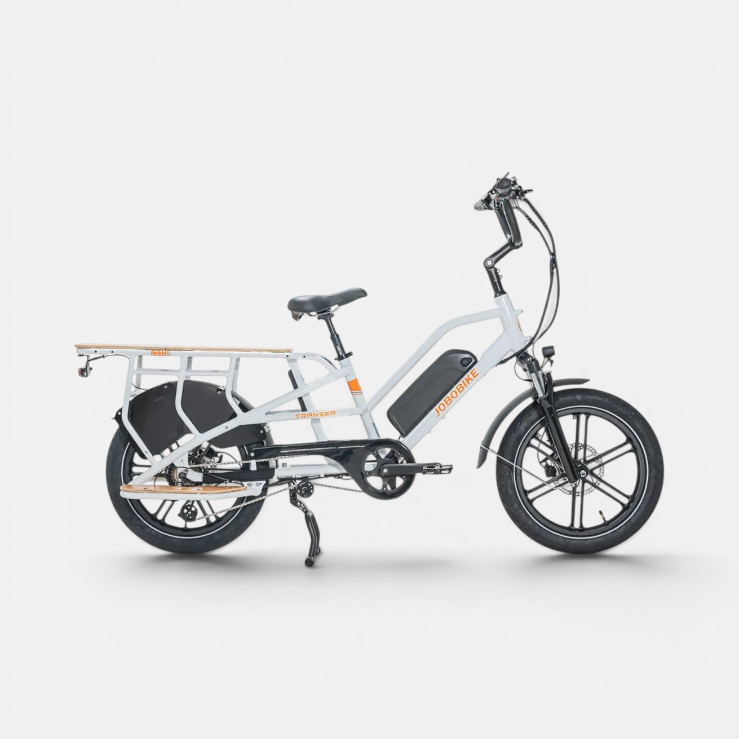 Jobobike Transer Longtail - Wit - Voordeelscooters.nl