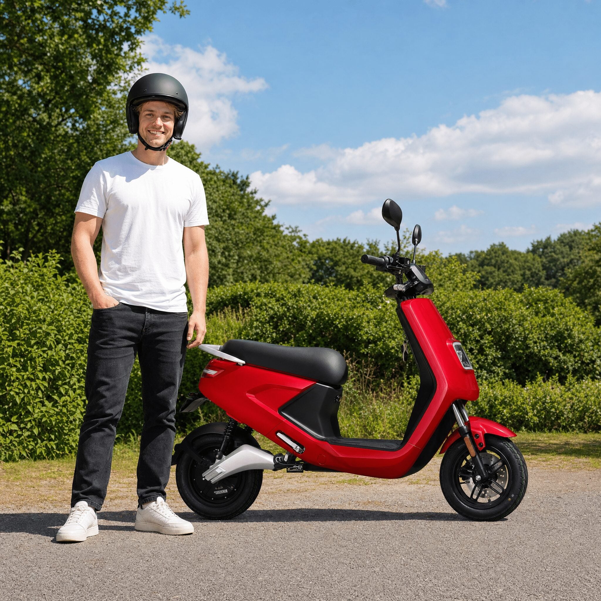 IVA E - GO S4 Rood - Voordeelscooters.nl