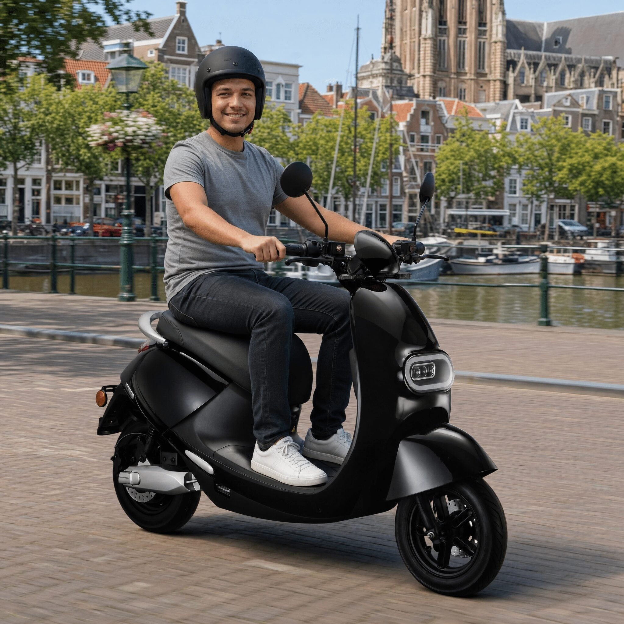 IVA E - GO S3 Matzwart - Voordeelscooters.nl