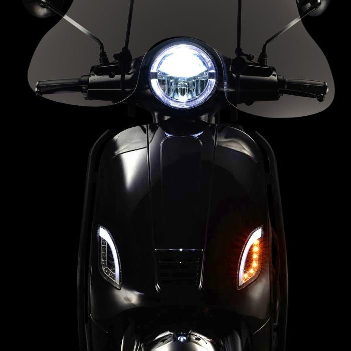 Senzo RivaLux Special Zwart - Voordeelscooters.nl