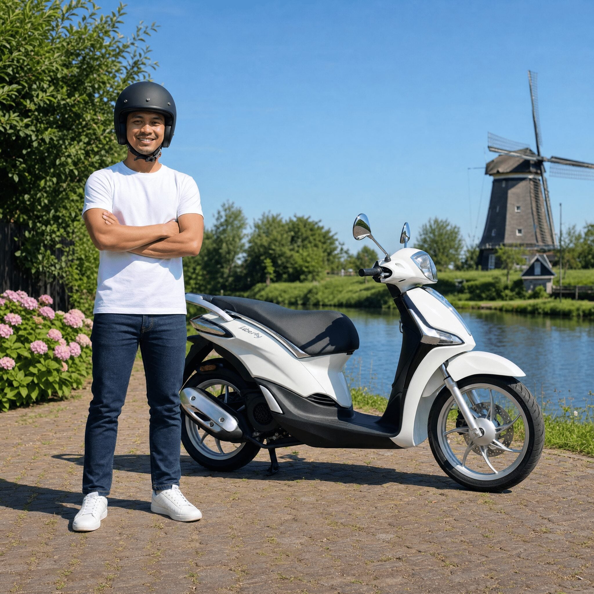 Piaggio Liberty Wit - Voordeelscooters.nl