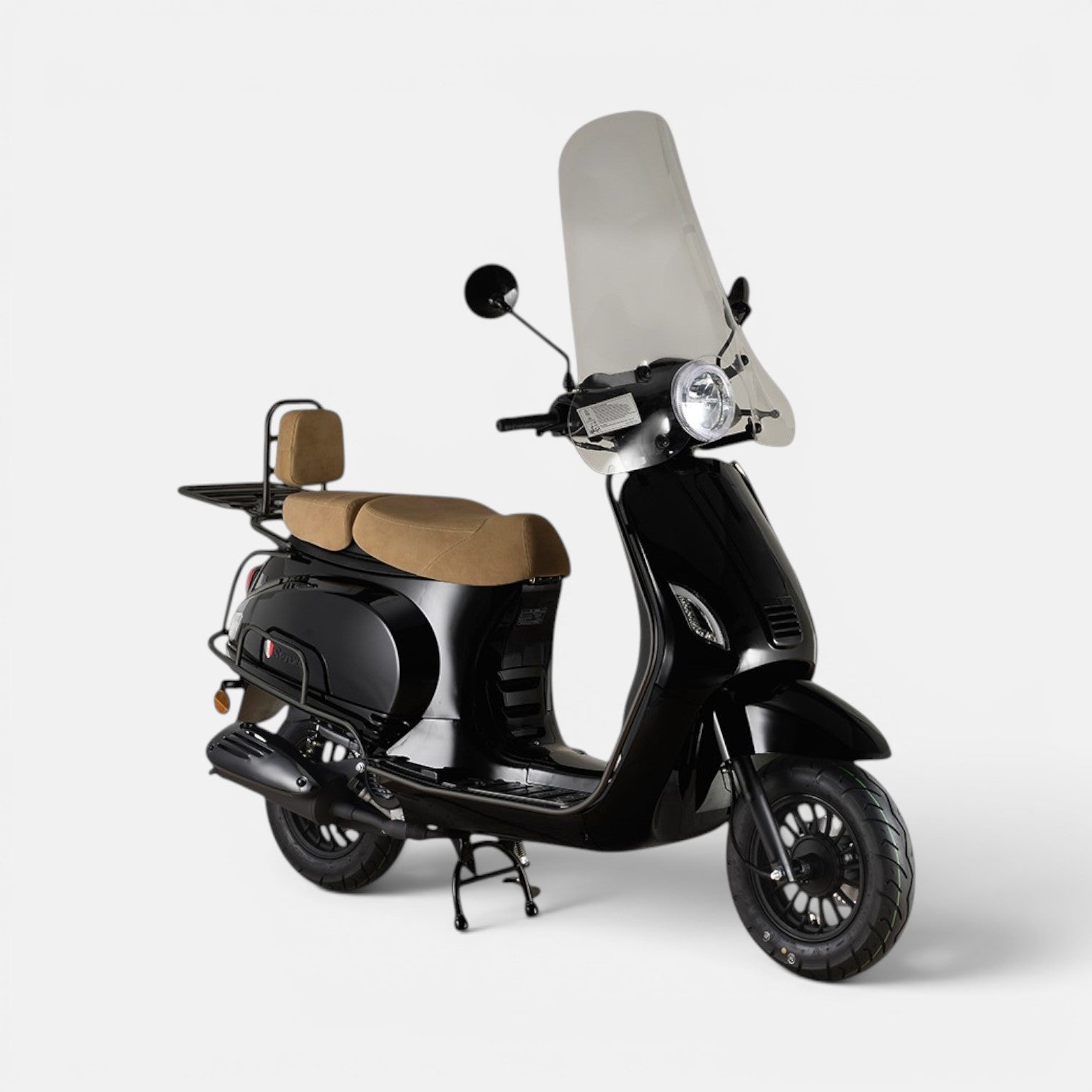 Senzo RivaLux Special Zwart - Voordeelscooters.nl