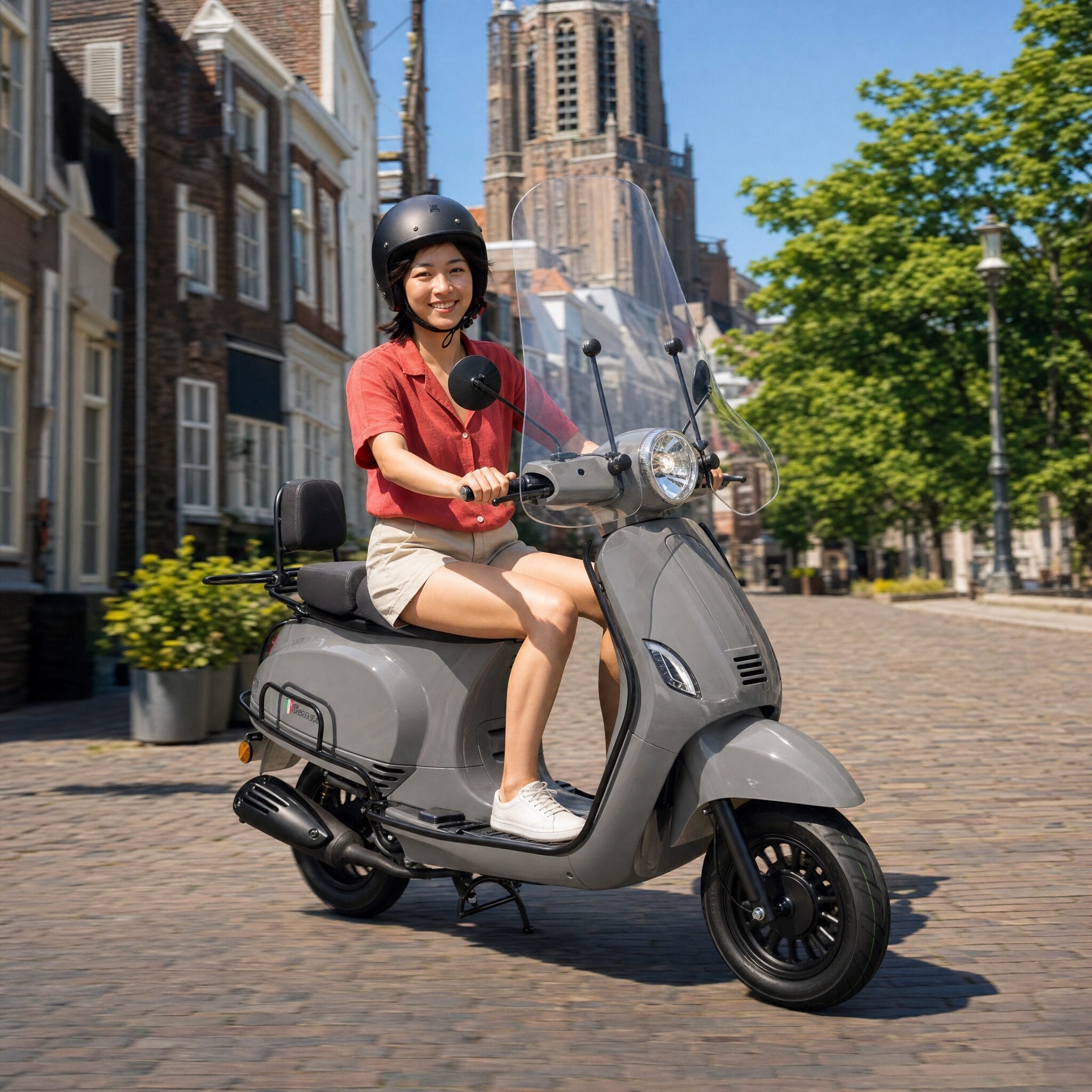 Senzo RivaLux Special Nardo Grijs - Voordeelscooters.nl