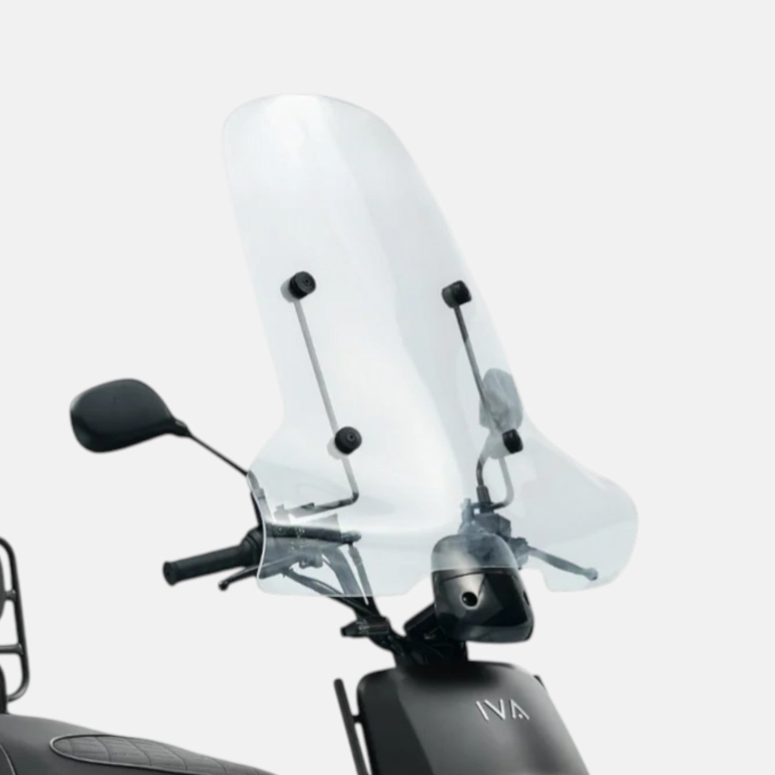 IVA E - GO Windscherm Hoog Transparant - Voordeelscooters.nl