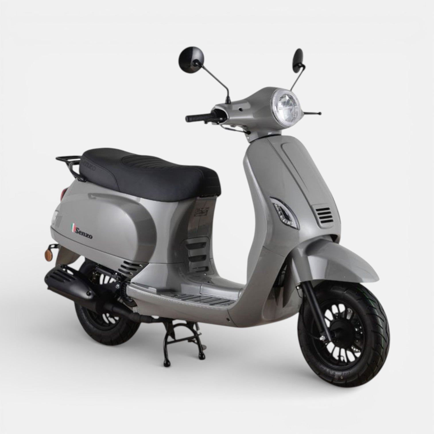 Senzo RivaLux Nardo Grijs - Voordeelscooters.nl