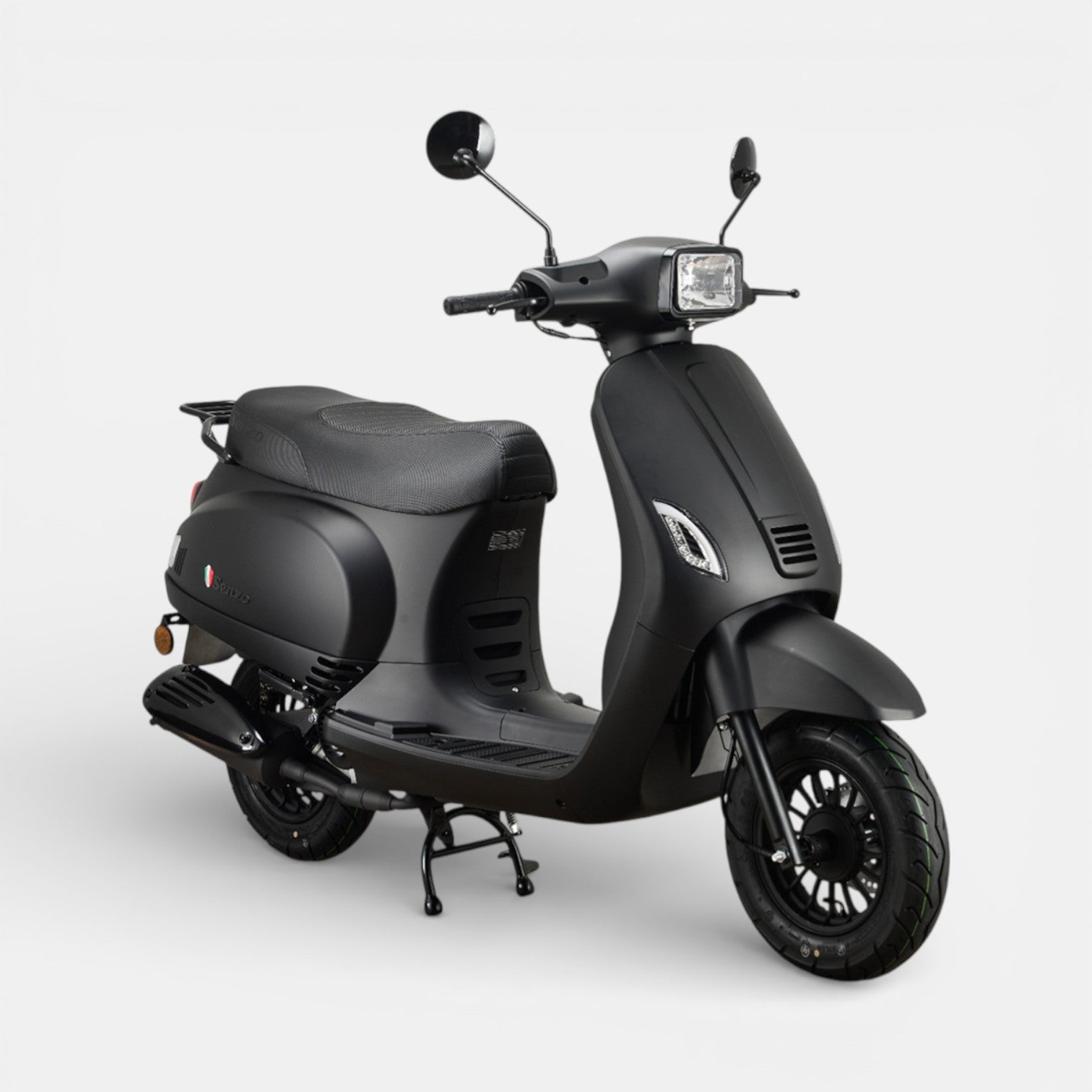 Senzo RivaLux S Matzwart - Voordeelscooters.nl