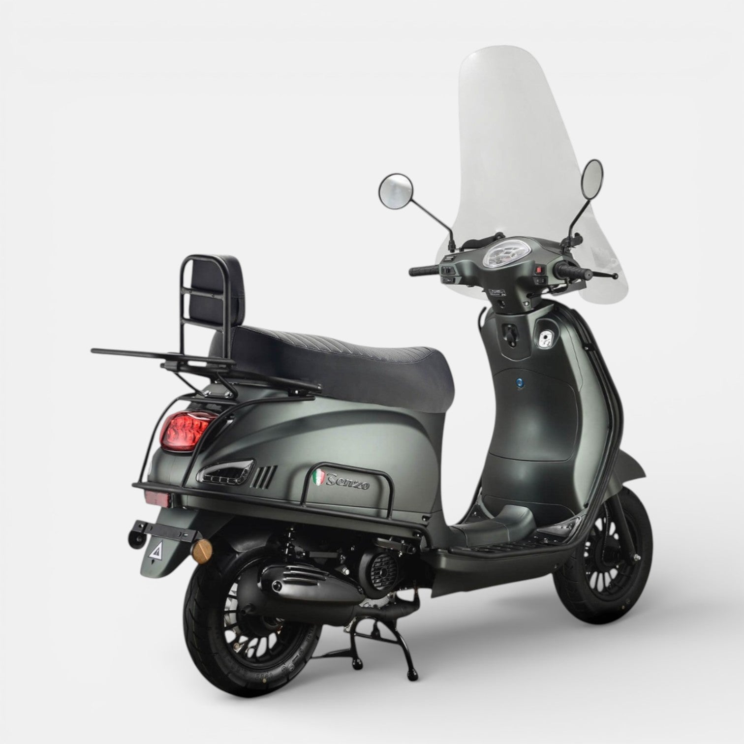 Senzo RivaLux S Special Matgroen - Voordeelscooters.nl