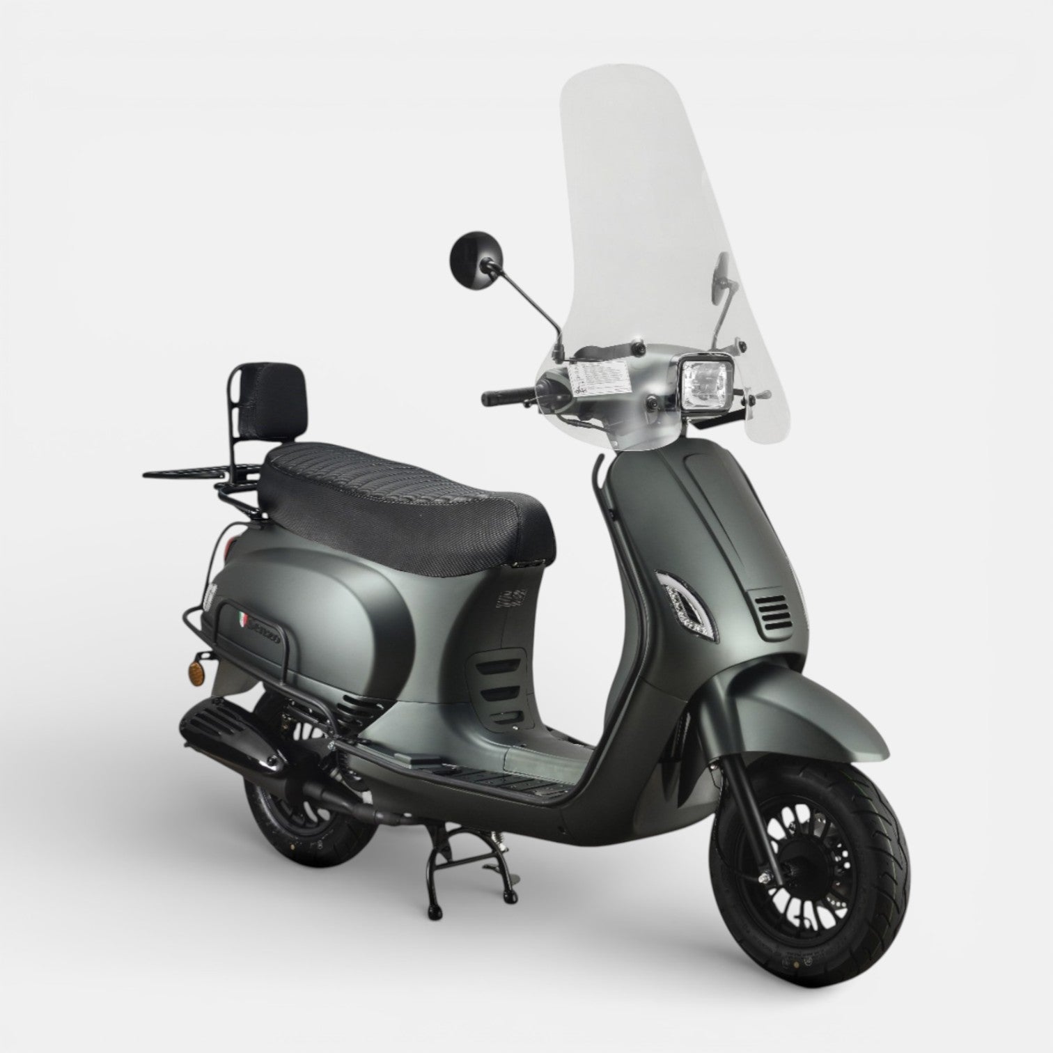Senzo RivaLux S Special Matgroen - Voordeelscooters.nl