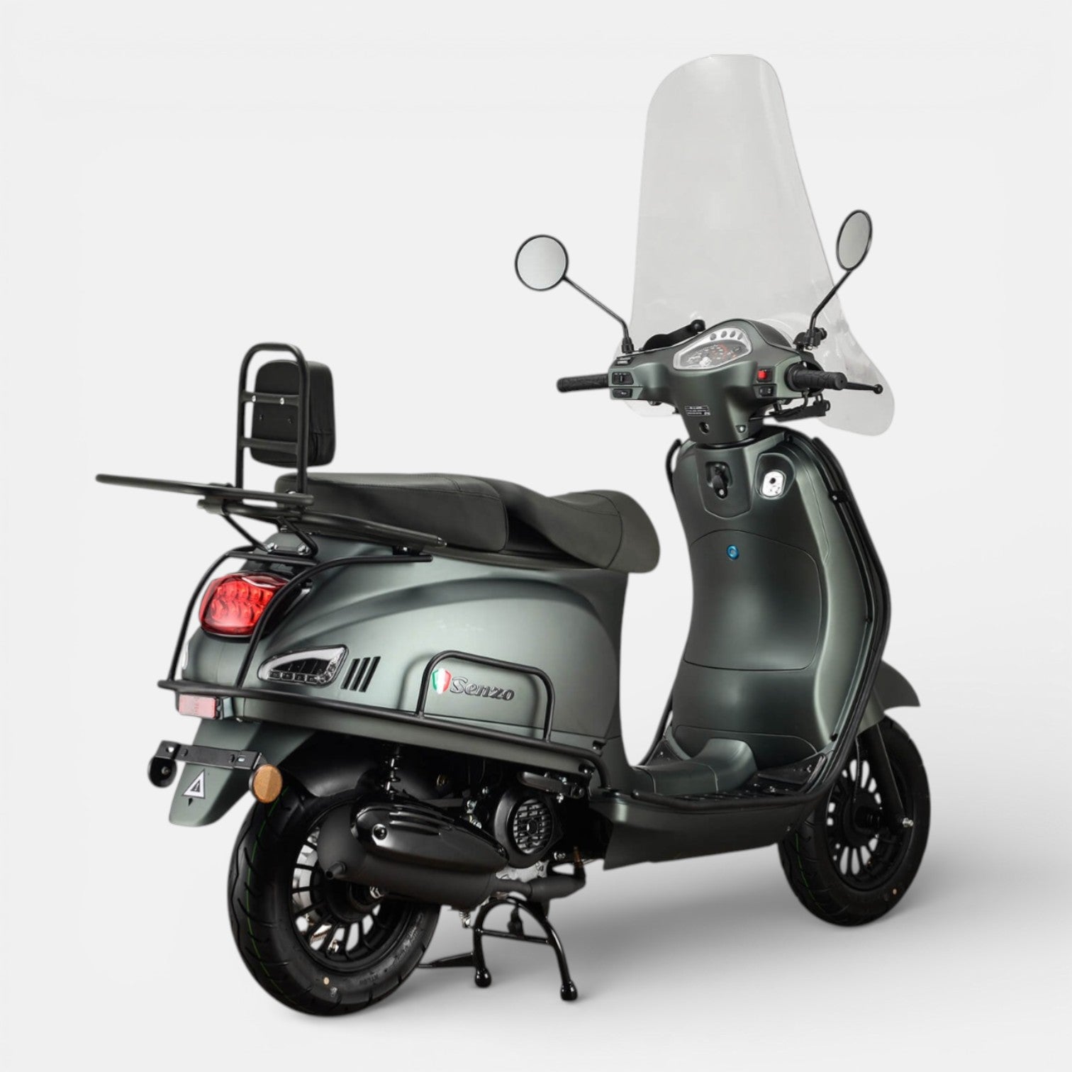 Senzo RivaLux Special Matgroen - Voordeelscooters.nl