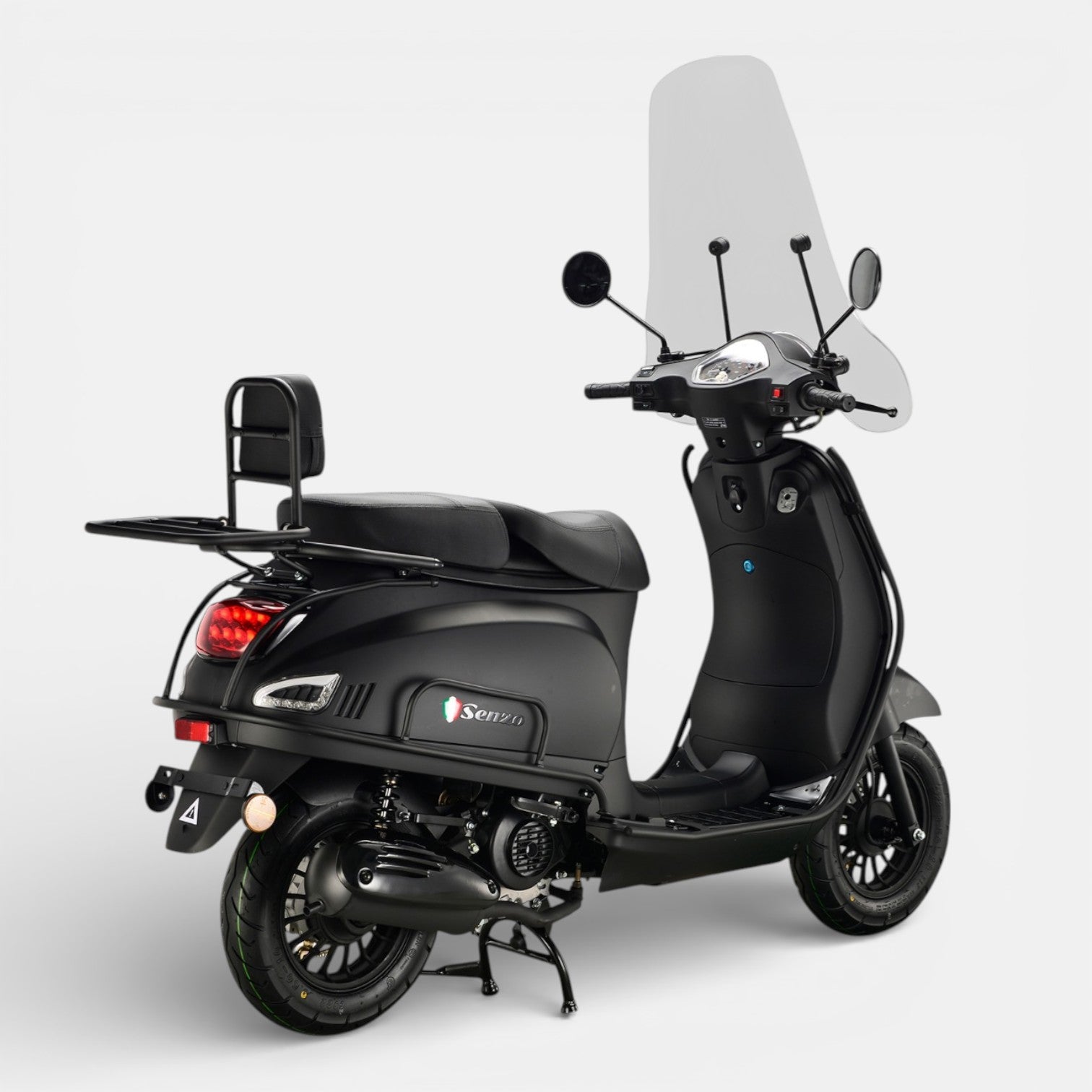 Senzo RivaLux Special Matzwart - Voordeelscooters.nl