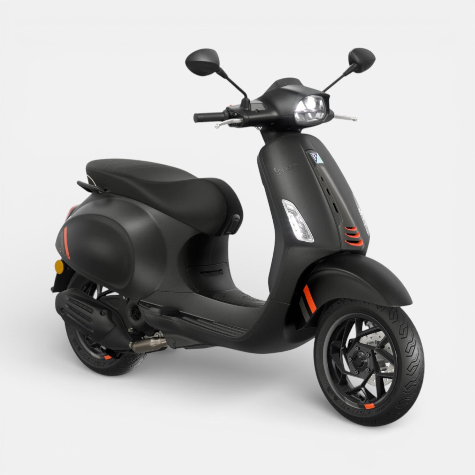 Vespa Sprint S Matzwart - Voordeelscooters.nl
