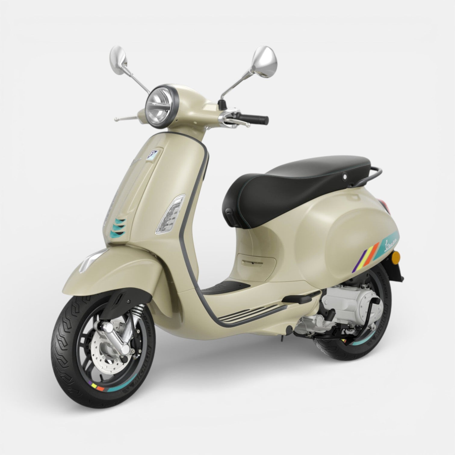 Vespa Primavera Beige - Voordeelscooters.nl