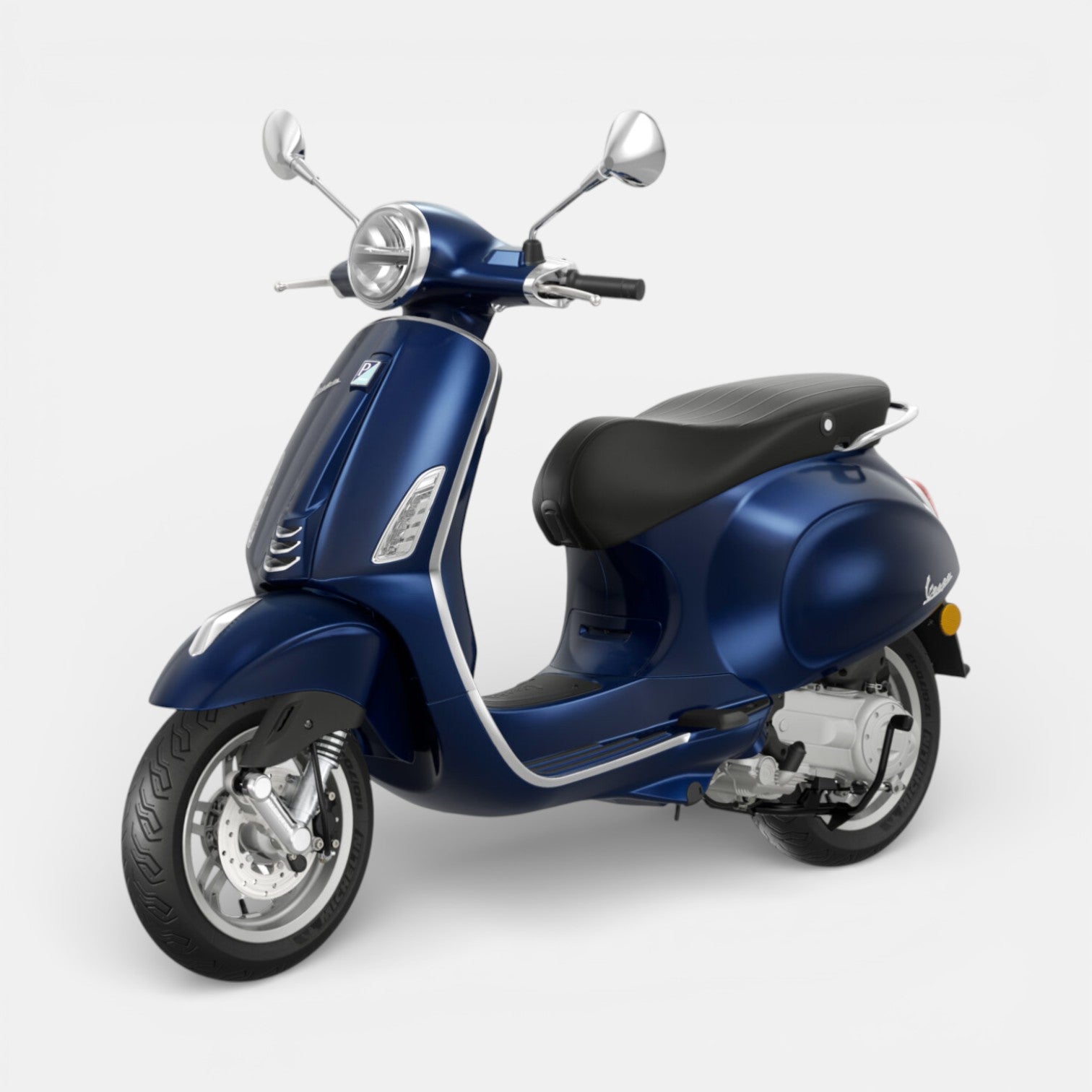 Vespa Primavera Blauw - Voordeelscooters.nl