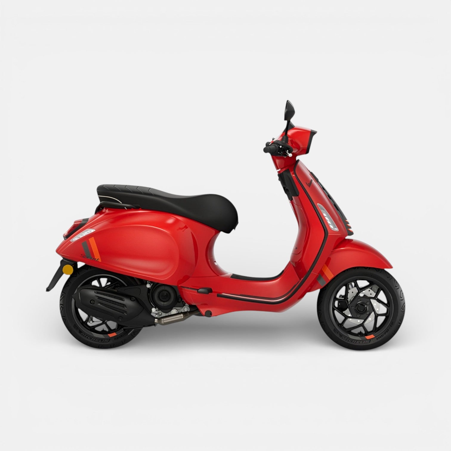 Vespa Sprint S Rood - Voordeelscooters.nl