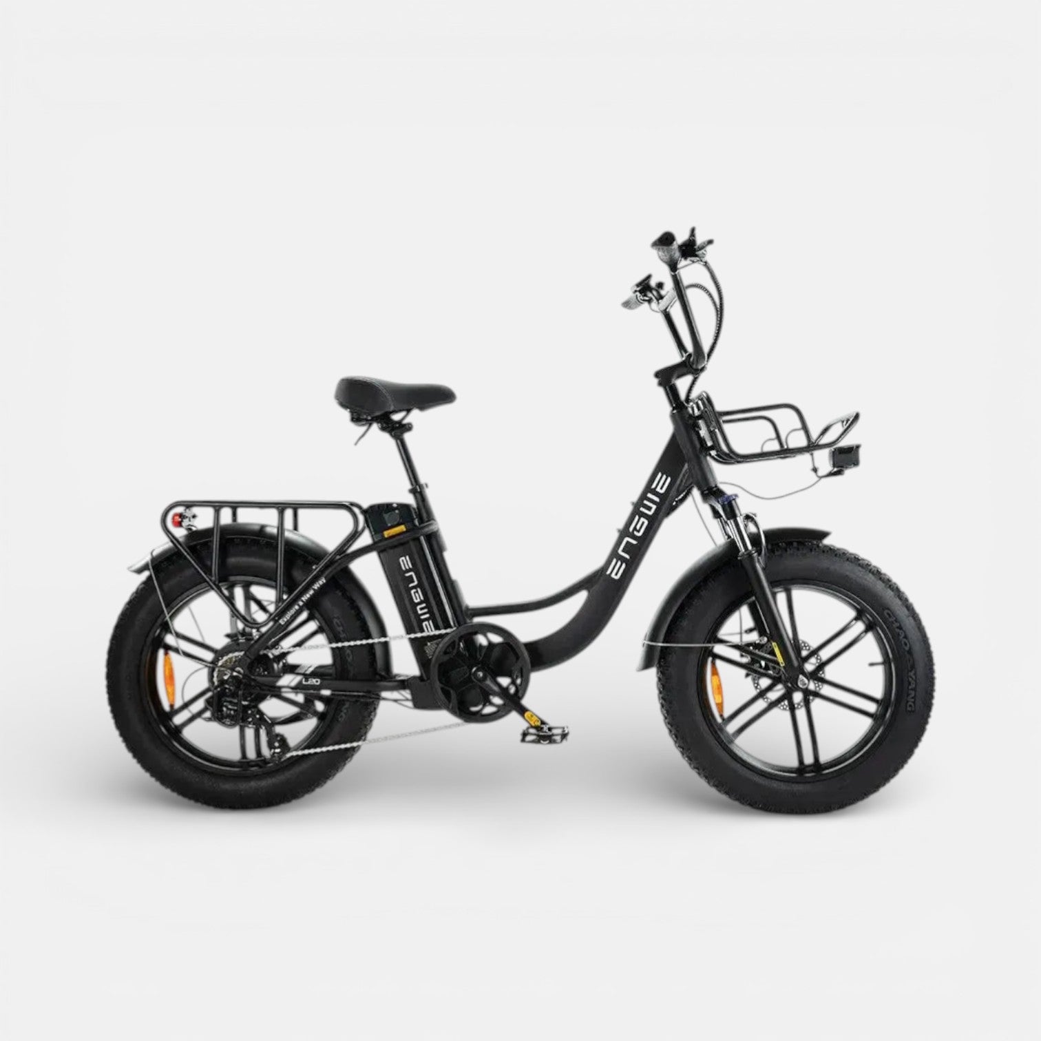 Engwe L20 Fatbike Zwart - Voordeelscooters.nl