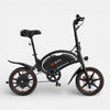 DYU D3F E-Bike Zwart