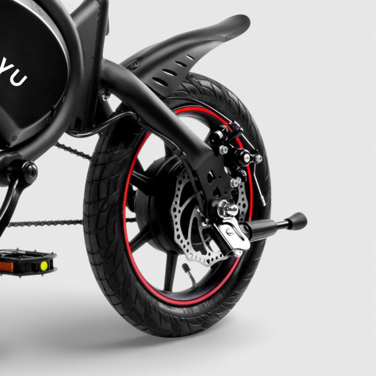 DYU D3F E - Bike Zwart - Voordeelscooters.nl