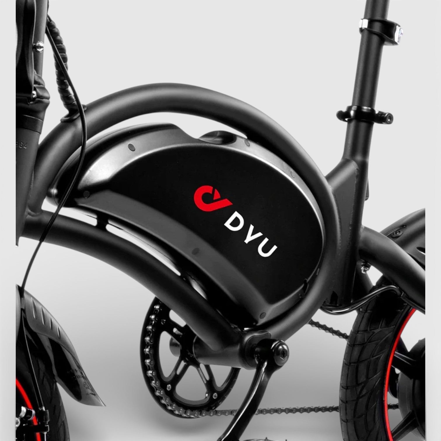 DYU D3F E - Bike Zwart - Voordeelscooters.nl