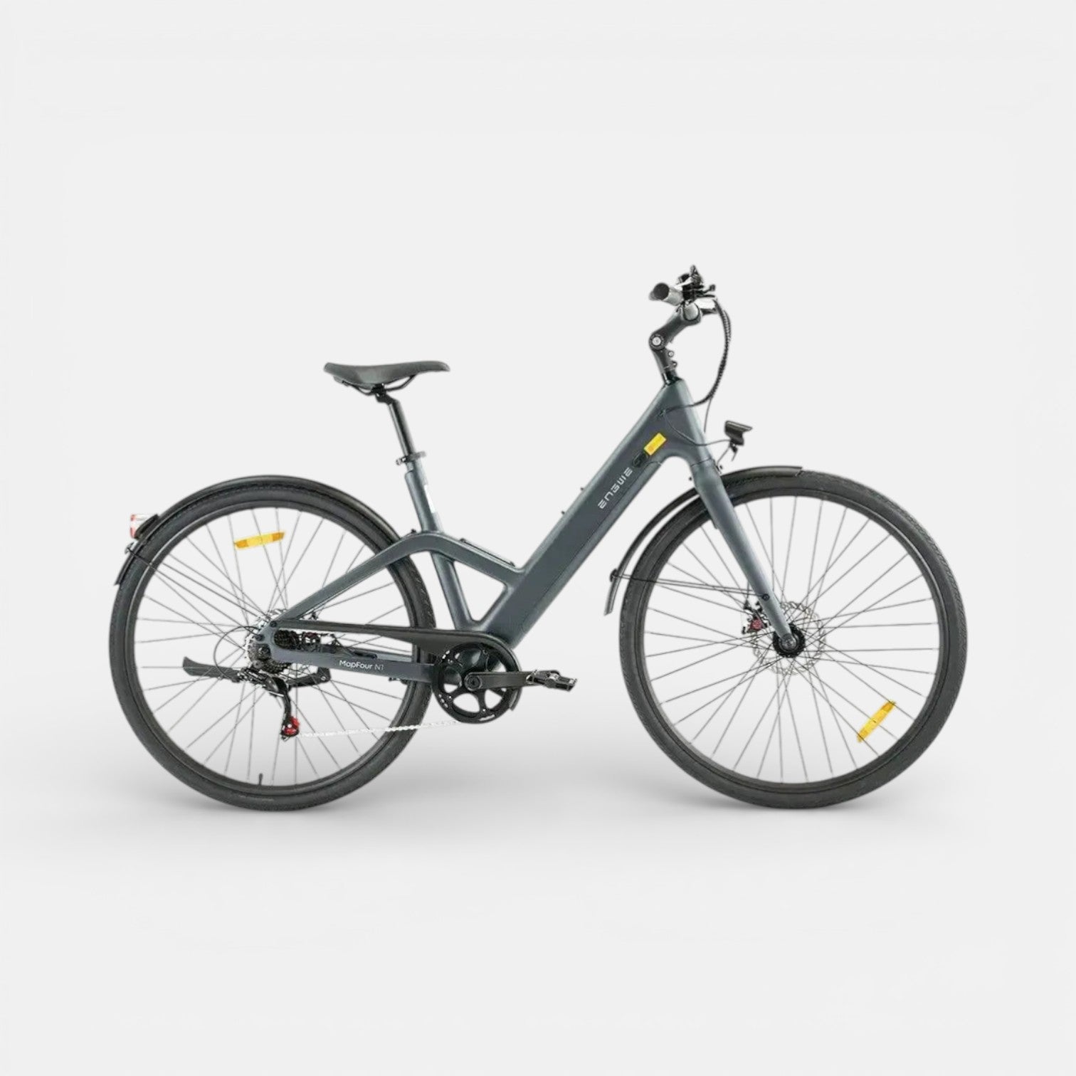 Engwe Mapfour N1 Air ST Grijs Lage Instap - Voordeelscooters.nl