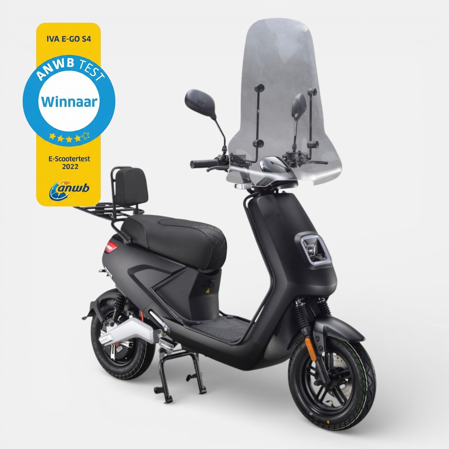 IVA E - GO S4 Special Matzwart - Voordeelscooters.nl