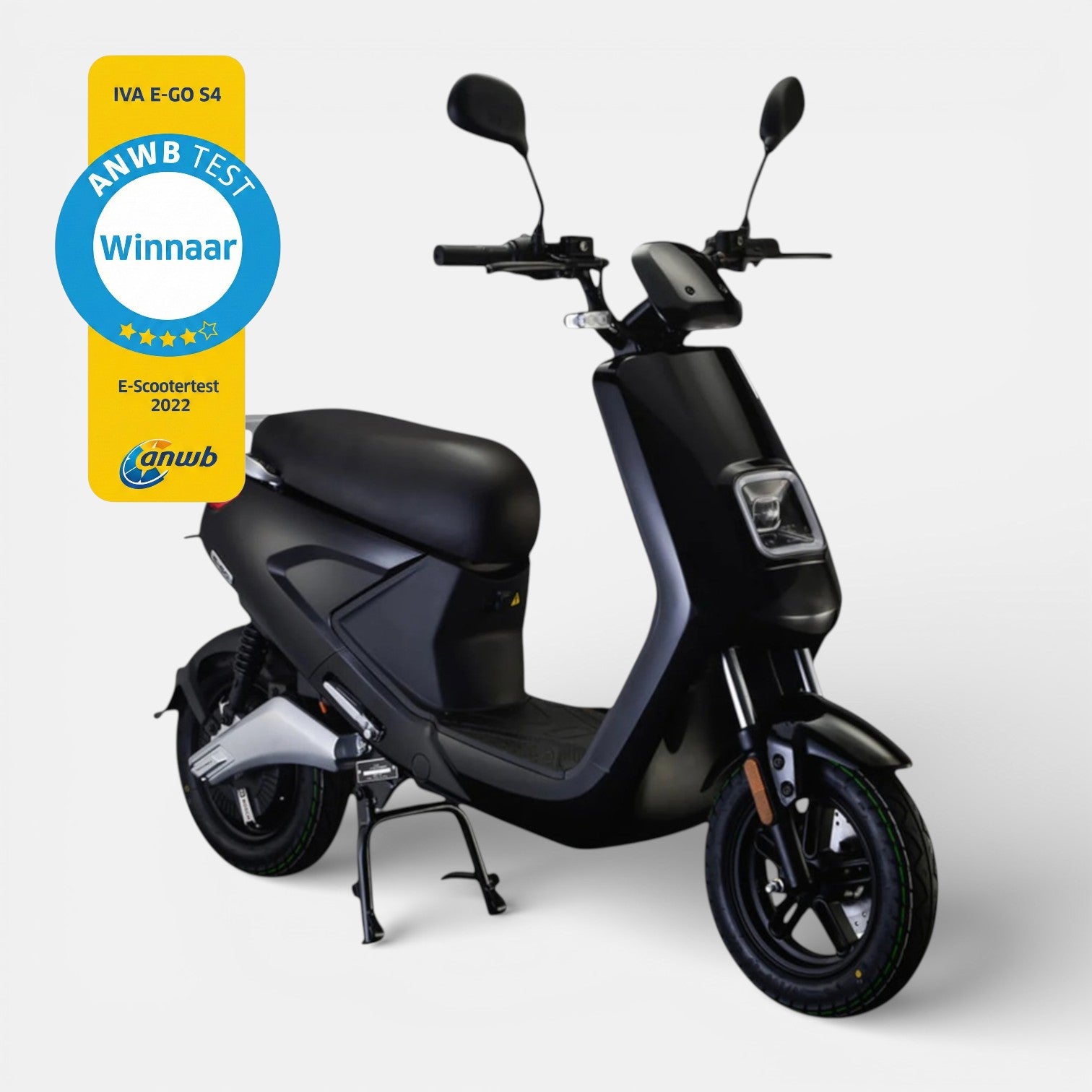 IVA E - GO S4 Zwart - Voordeelscooters.nl