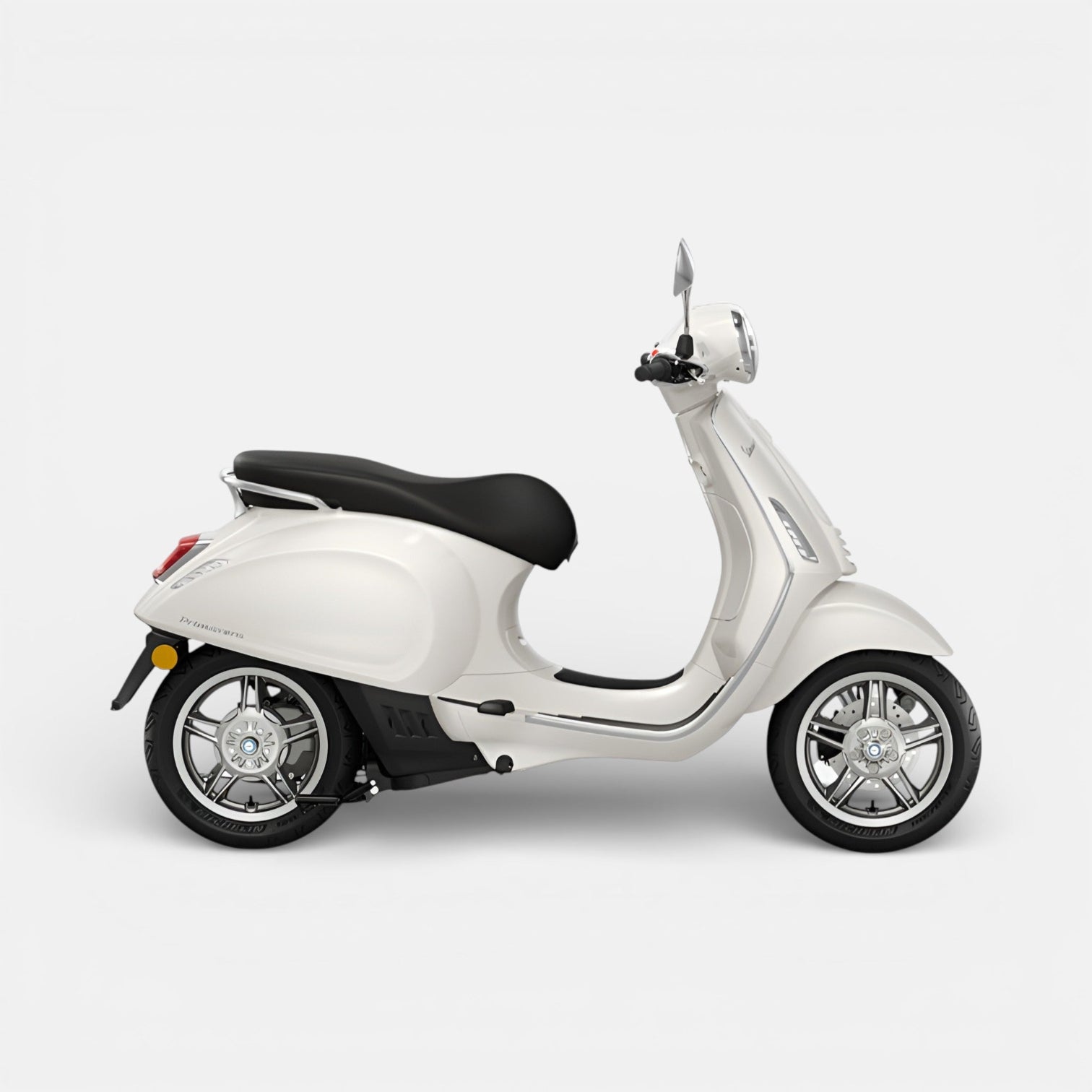 Vespa Primavera Elektrisch Wit - Voordeelscooters.nl