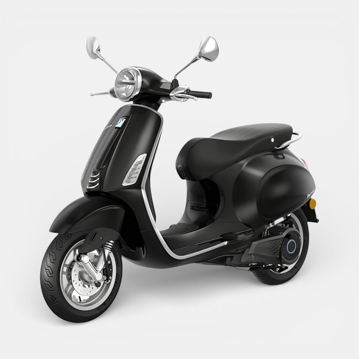 Vespa Primavera Elektrisch Zwart - Voordeelscooters.nl
