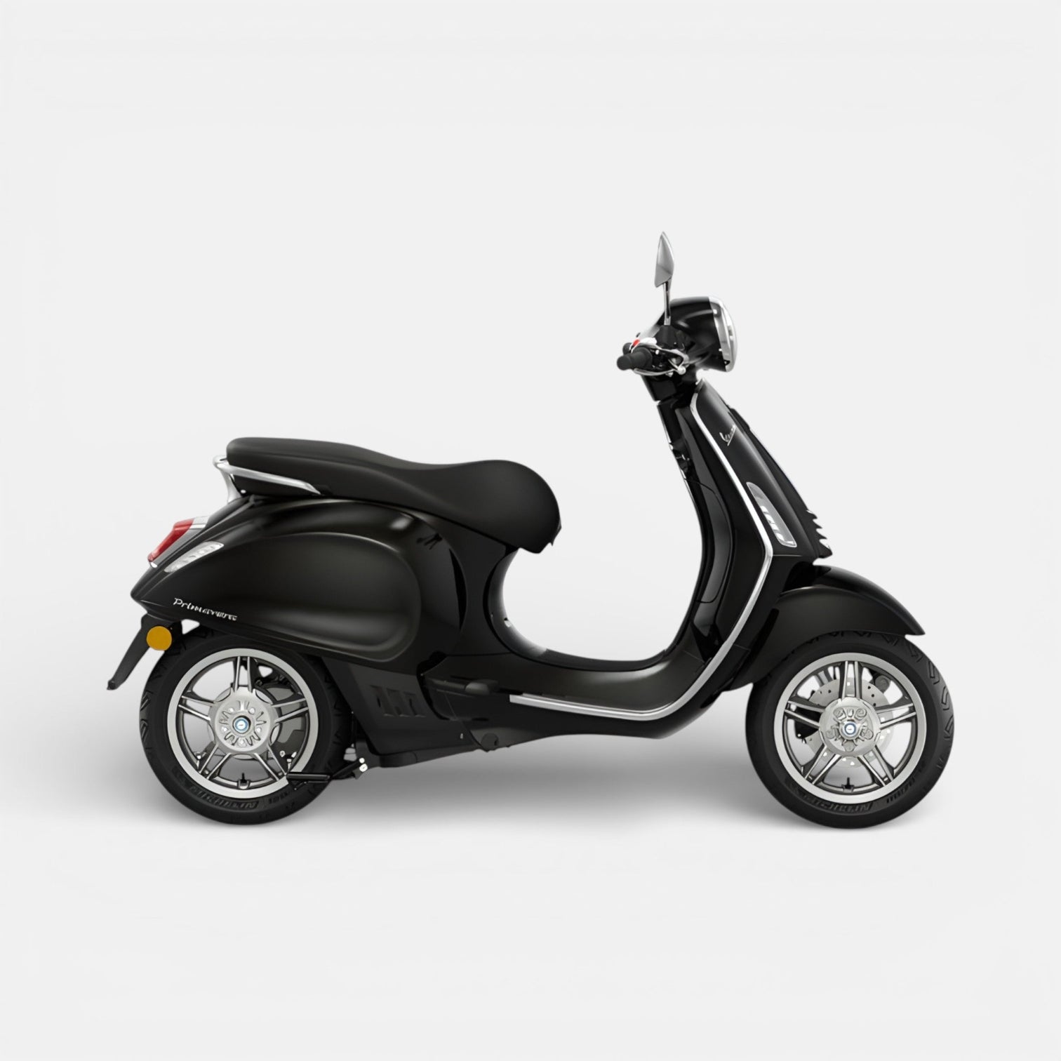 Vespa Primavera Elektrisch Zwart - Voordeelscooters.nl