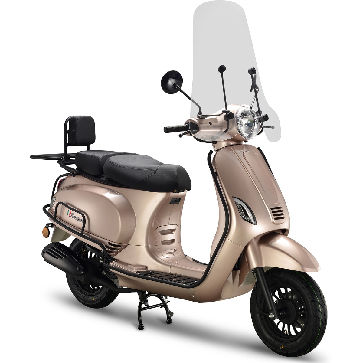 Senzo RivaLux Special Champagne - Benzine Scooter
