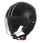 Vito Moda Bambino Kinderhelm Zwart Mat