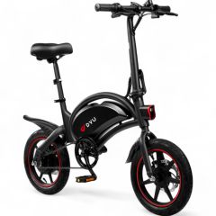 DYU D3F E-Bike Zwart
