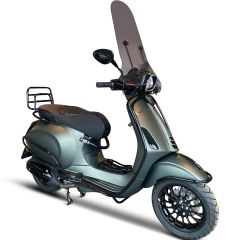 Vespa Sprint Custom Matgroen