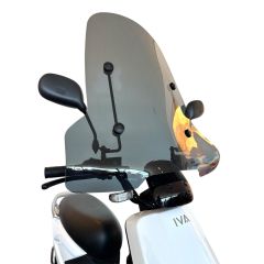 IVA E-GO S4 Hoog Windscherm Smoke