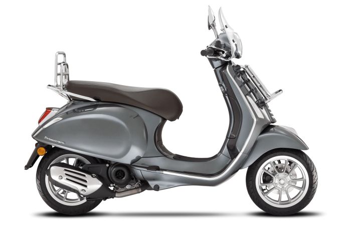 Vespa Scooter Primavera Touring Grijs Voordeelscooters