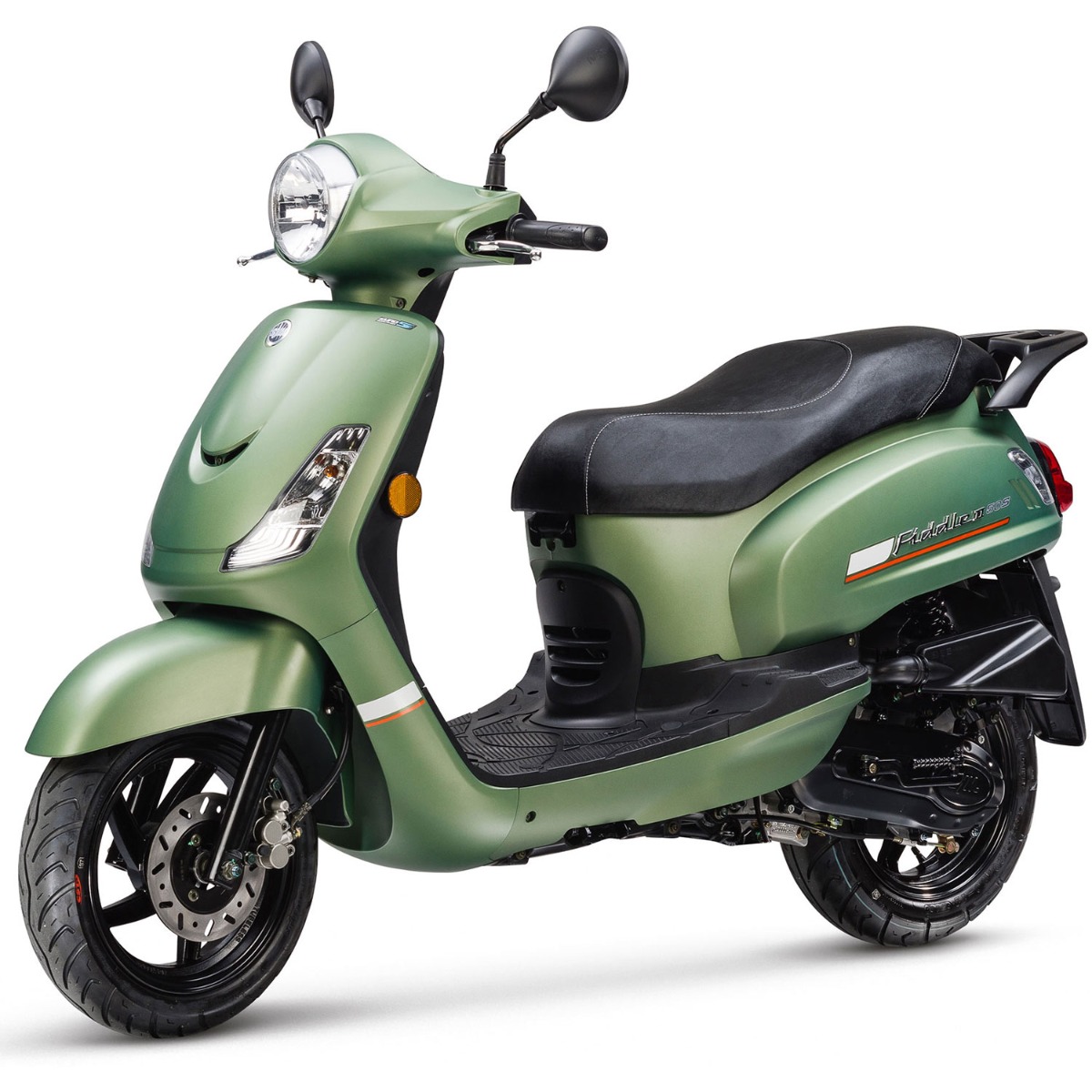 Sym Fiddle 2 Matgroen - Benzine Scooter