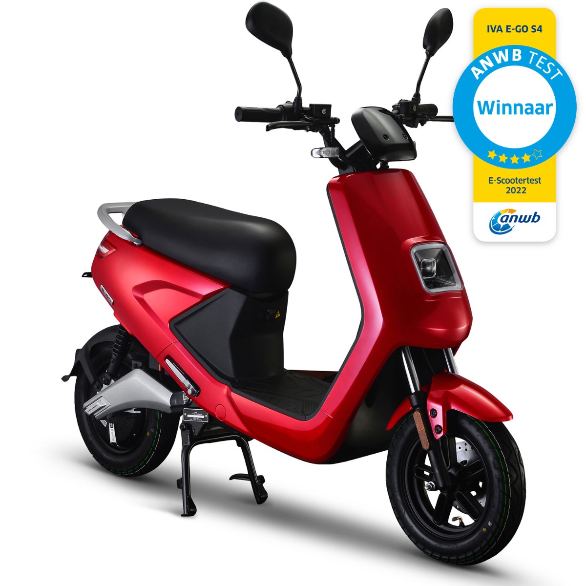 IVA E-GO S4 Rood - Elektrische Scooter