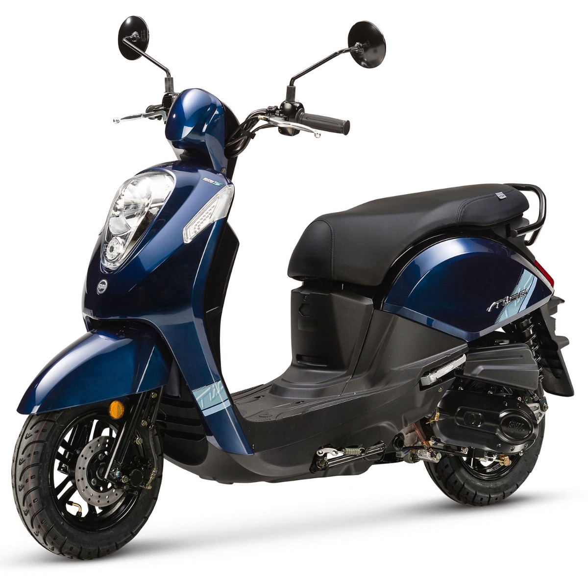 Sym Mio 50i Blauw - Benzine Scooter