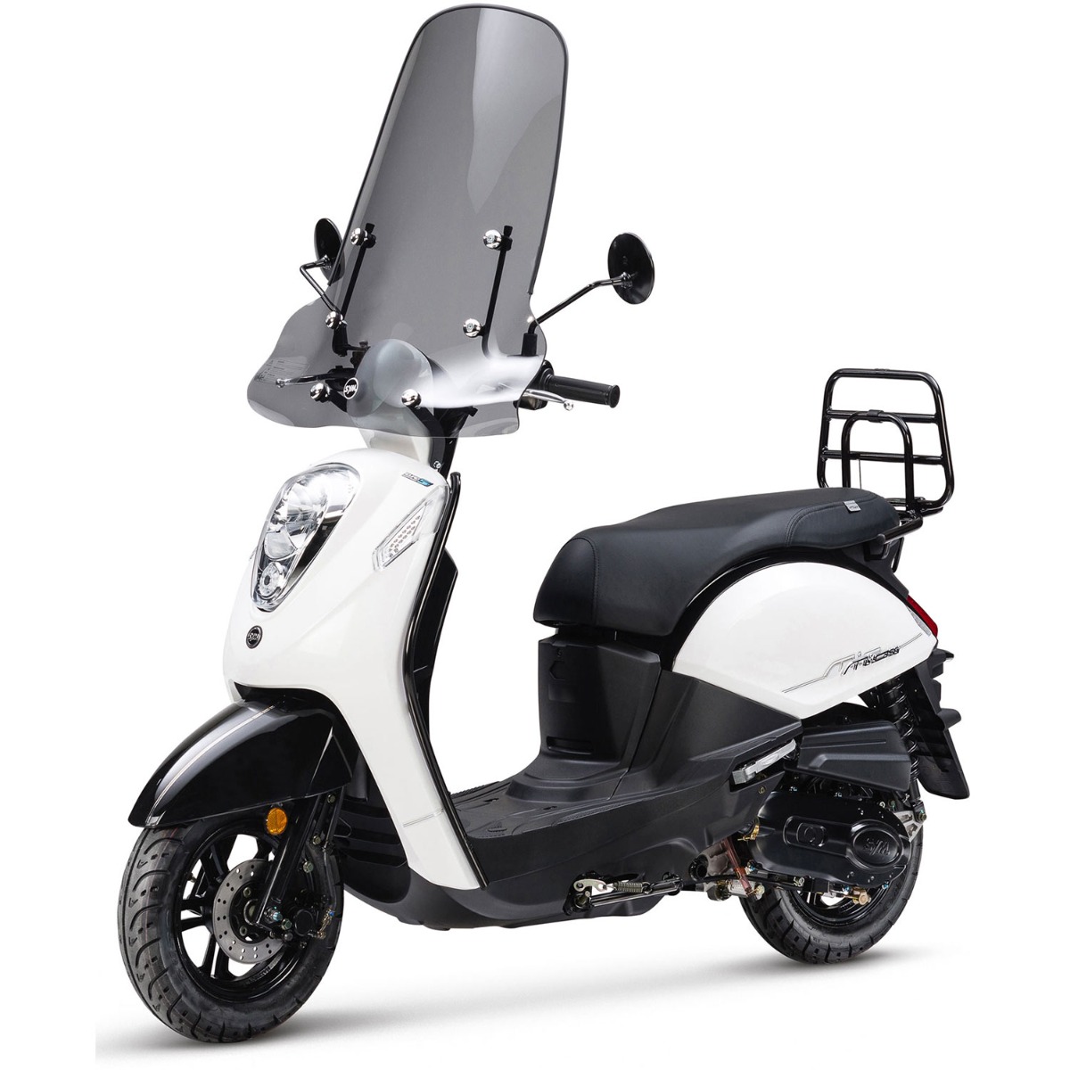 Sym Mio 50i Premium Wit - Benzine Scooter