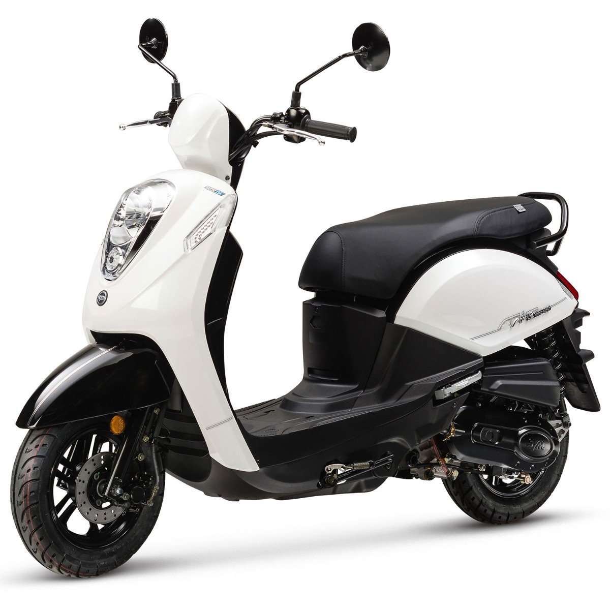 Sym Mio 50i Wit - Benzine Scooter