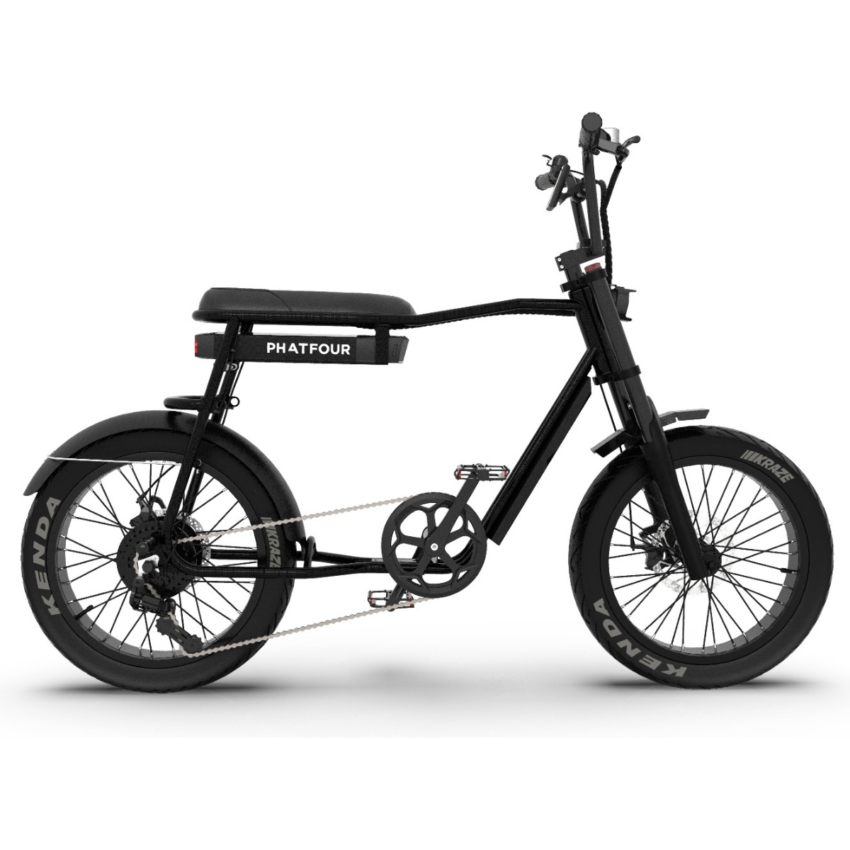 Phatfour FLS+ Zwart - Elektrische Scooter