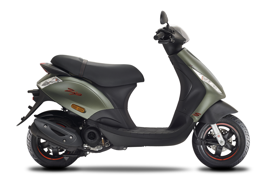 Piaggio Zip S Matgroen - Benzine Scooter