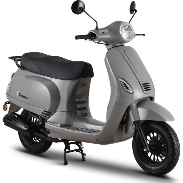 Senzo RivaLux Nardo Grijs - Benzine Scooter