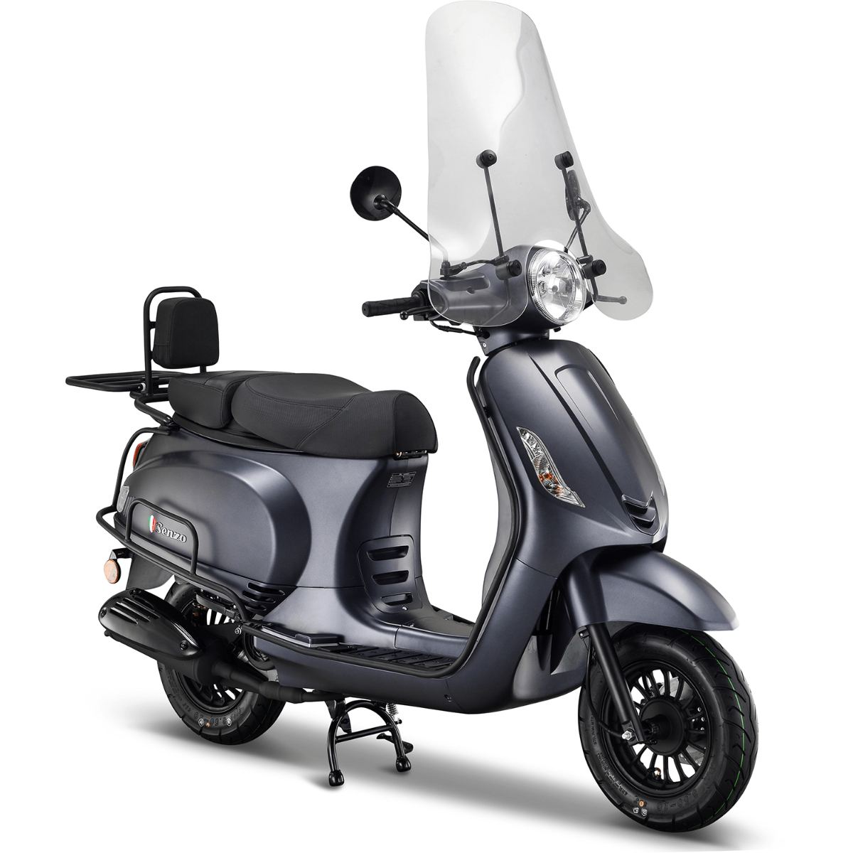 Senzo RivaLux R Special Matgrijs - Benzine Scooter